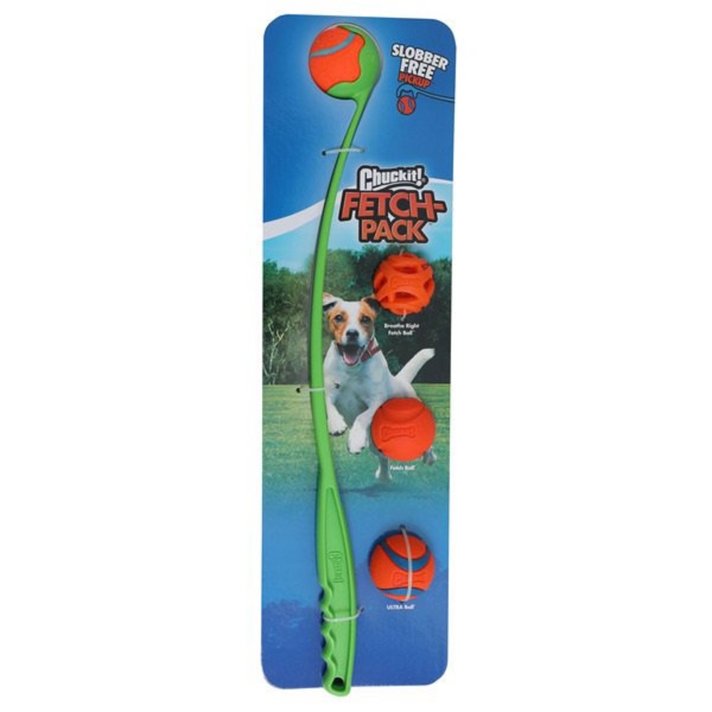 Chuck It! Fetch Pack 1 Launcher + 4 Balls